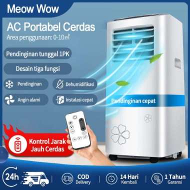 AC Portable 1PK-Function AC-Low-Watt-High Quality-Garansi 1 Tahun