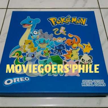 OREO POKEMON METAL COINS SPECIAL EDITION