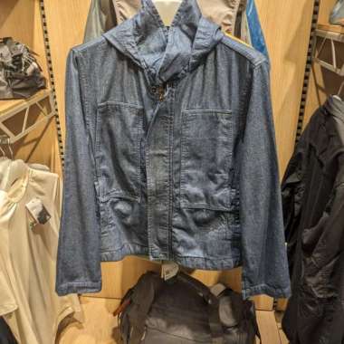 EIGER JAKET WS TRISHA DENIM JACKET - NAVY XXL