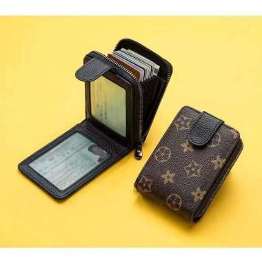 Dompet Kartu ATM Debit KTP RESKAN / Tempat Emas Logam Mulia / Souvenir GD COKLAT RESKA