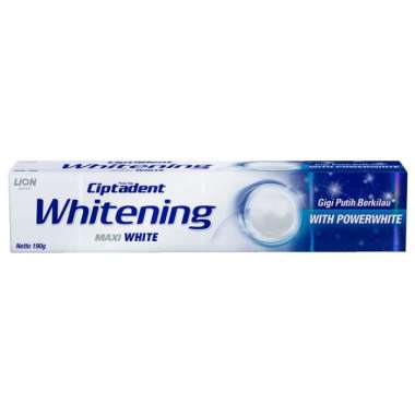 CIPTADENT P.GIGI WHITENING MAXI WHITE 190GR
