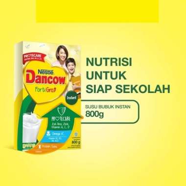 Promo Harga Dancow FortiGro Susu Bubuk Instant 800 gr - Blibli