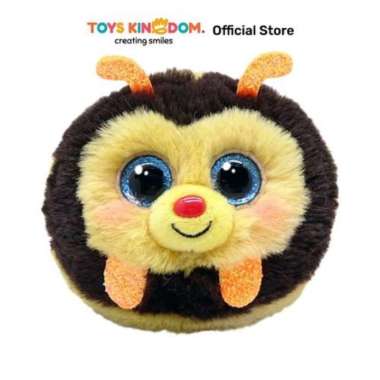 Ty Puffies Ball Boneka Hewan Zinger Bee Ty95345