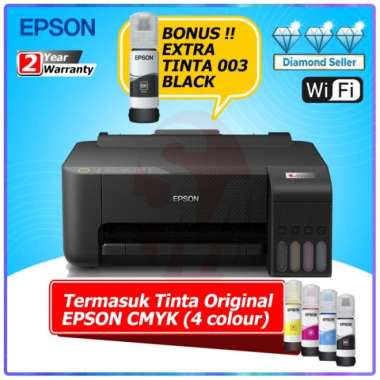 Printer Epson L 1250 Print only plus Wi-Fi Ecotank MULTYCOLOUR