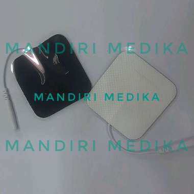Electrode Pad TENS EMS Stimulator Pijat Elektrik Harga Per Pasang 5x5cm