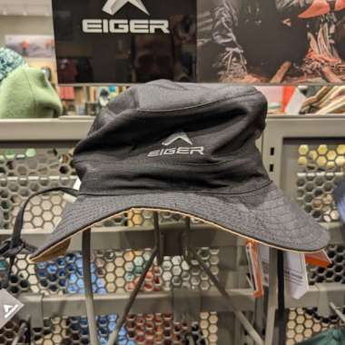 EIGER TOPI BUCKET RIMBA 2 IN 1 1.0 - BLACK M/L
