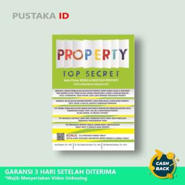 Buku Property Top Secret : Buku Pintar Bisnis Dan Investasi Properti