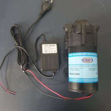 CISSO RO Booster Pump 24V + Adaptor / Pompa RO CISSO 100 GPD