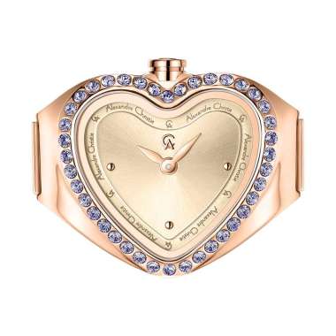 Jam Tangan Wanita Alexandre Christie Ring AC 2B05 LH BRGLNPU Rose Gold Dial Rose Gold Stainless Stee