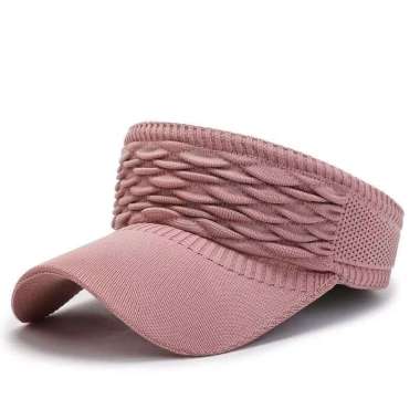 Topi Senam Topi Summer Golf Korean Topi Golf Style Polos Pink