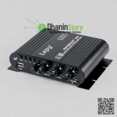 Power Amplifier Mini Bluetooth Mobil 2.1 Channel Stereo Bass Class D New