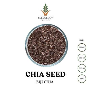Organic Chia Seed 100gr - Biji Chia Premium