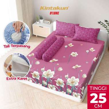 Kintakun DLUXE Sprei Set Fitted Tinggi 25cm 180x200 King Aesthetic Multivarian Ervina