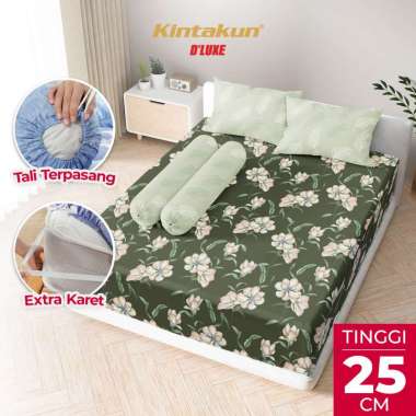 Kintakun DLUXE Sprei Set Fitted Tinggi 25cm 180x200 King Aesthetic Multivarian Yasmin