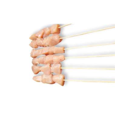 Raw Chicken Satay 200gr / Sate Ayam Dada Mentah 10pcs 200gr