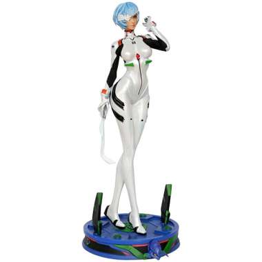 Neon Genesis Evangelion Mecha leather jacket 46cm Action figure PVC Rei