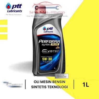 PTT PERFORMA SYNTEC PLUS EVOTEC 5W-30 SYNTHETIC API SP ILSAC GF-6A - Oli Mesin Mobil Bensin 1 Liter