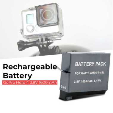 Rechargeable Battery GoPro Hero 4 3.8V 1600mAh