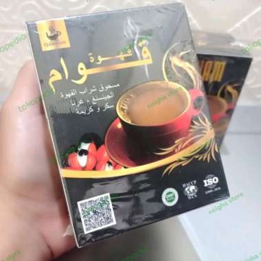 Kopi QAWWAM isi 5 Sachet Herbal kopi Kuat Pria Aman Buat Jantung BPOM HALAL