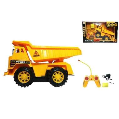 MOBIL DUMP TRUCK REMOTE CONTROL - RC CAR DUMP TRUCK - MAINAN TRUCK