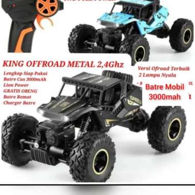 RC MOBIL MAINAN ROCK CRAWLER 6241 JPRE 2000MAH 1:16 OFFROAD TRUCK 4WD rock climbing