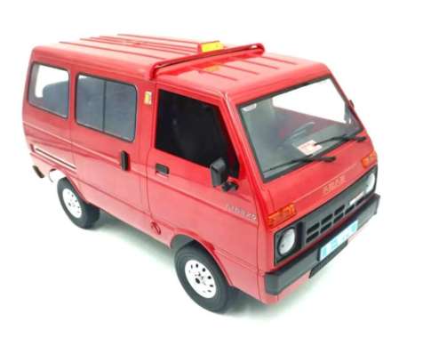 WPL D42 RC CAR MINIBUS HIJET 1980 2.4GHZ FULL PROPO double dus Merah