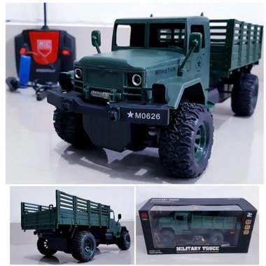 RC TRUK MILITER REMOTE CONTROL BESAR 1/16 - MAINAN MOBIL REMOT KONTROL Besar