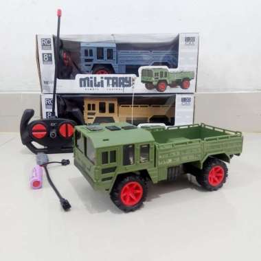 RC TRUK MILITER REMOTE CONTROL BESAR 1/16 - MAINAN MOBIL REMOT KONTROL Sedang