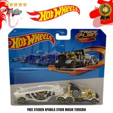 Hot Wheels Track Star Fleet Turbo Beast Putih Gold Truck