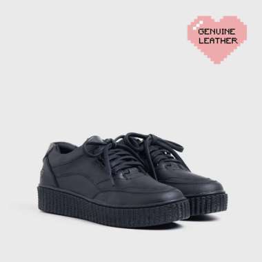 Adorableprojects - Medalion Sneakers Genuine Leather Black 37