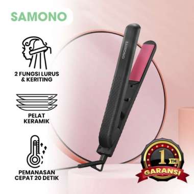 SAMONO Beauty Bundling Hair Dryer + Catokan Rambut Garansi 1 tahun - Catokan Rambut Catokan Rambut