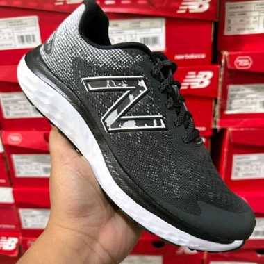 NEW BALANCE FRESH FOAM 680 RUNNING FOR MENS ORIGINAL BNIB BLACK WHITE (M680NB7) 44