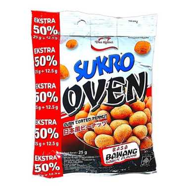 Renyah-nya Manggil: SUKRO OVEN Dua Kelinci 25 Gr Super Renyah 'N Gurih RASA BAWANG