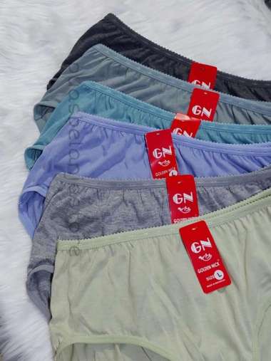 Celana Dalam Golden Nick 931 Ecer CD Wanita Jumbo Golden Nick Pastel RANDOM L