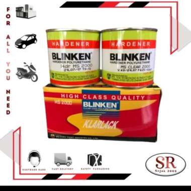Clear Coat Blinken Hardener Polyurethane Ms 2000 Ms2000 Klarlack 400cc