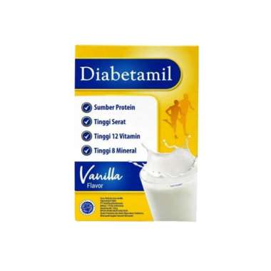 Promo Harga Diabetamil Susu Bubuk Vanilla 150 gr - Blibli