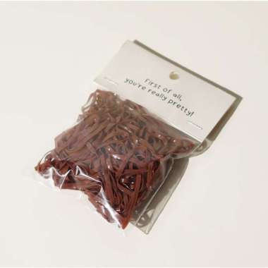 Papipu studio karet jepang sachet Deep brownie