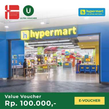 Voucher Digital Hypermart Rp.100.000 - Voucher Value