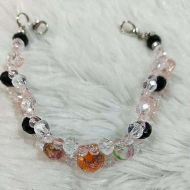 Connector Masker Kristal Ceko Motif 4