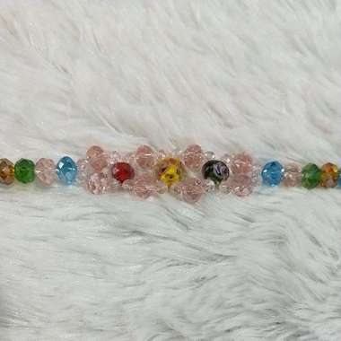 Connector Masker Kristal Ceko Motif 5