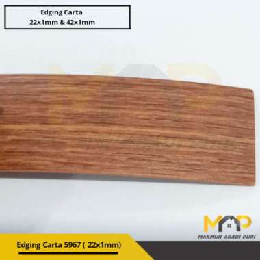 Edging Carta 5967 Natural Cherry ( 22 x 1 mm ) Multivariasi Multicolor