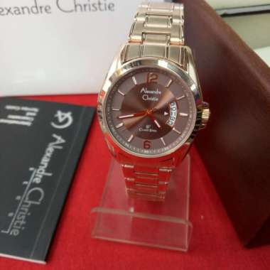 Jam Tangan Analog Wanita Alexandre Christie Ac 8289 LD Solid Steel Multivariasi