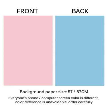 CHRISLEY Background Foto 2 Sisi Waterproof Paper Backdrop 57x87cm CH58 Hiasan Dinding Aestetic Wall 