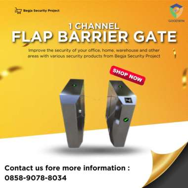 FLAP BARRIER GATE/ AUTOMATIC GATE 1 CHANNEL