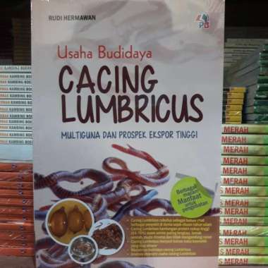 Buku Usaha & Budidaya Cacing Lumbricus