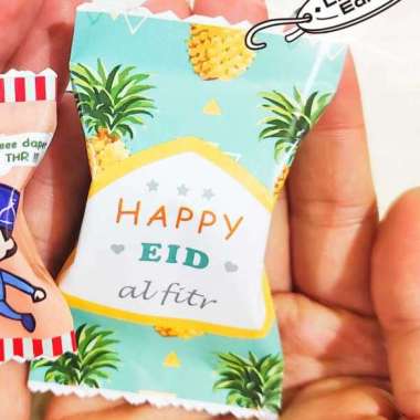 Amplop Lebaran Permen Siap Pakai isi 5/ ADA HARGA GROSIR /PAKET JUALAN Amplop Permen IDUL FITRI 2024