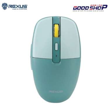 Rexus Mouse Gaming Wireless Bluetooth Nava Q10 Green