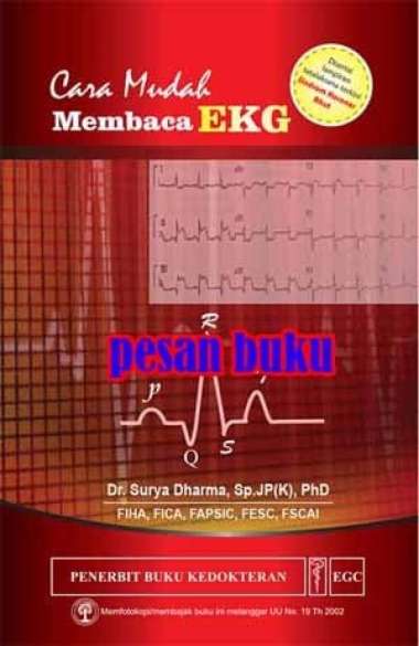 Buku Cara Mudah Membaca EKG - Surya Dharma Multivariasi Multicolor