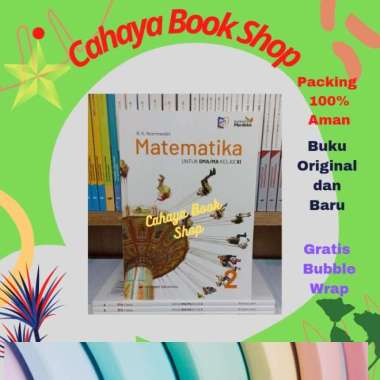 Buku Matematika Kelas XI.11 SMA Kurikulum Merdeka Erlangga Multivariasi Multicolor