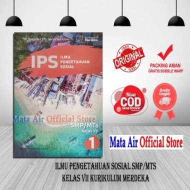 IPS SMP/MTS KELAS 7 8 9 KURIKULUM MERDEKA - SUPARNO ERLANGGA Multivariasi Multicolor